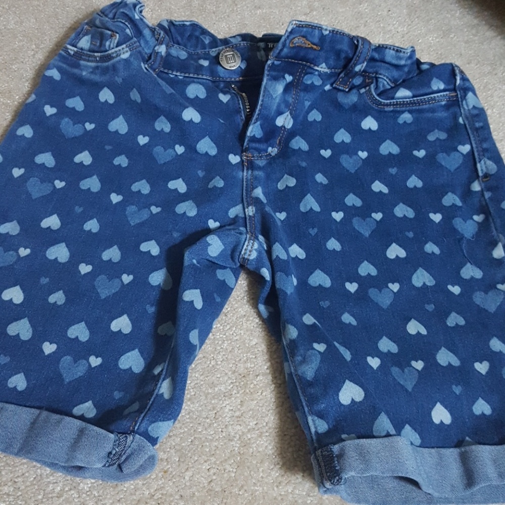 Girls jean shorts